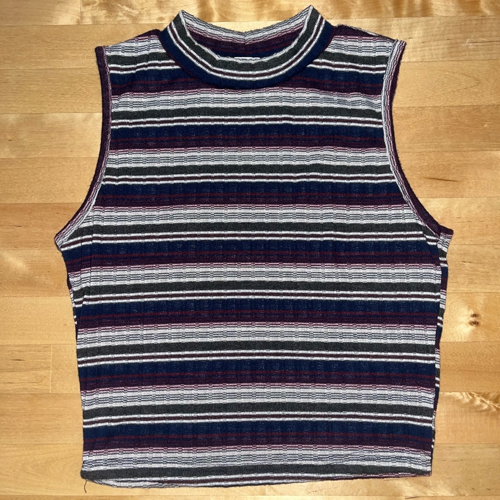 TEENBELL striped crop top (small)